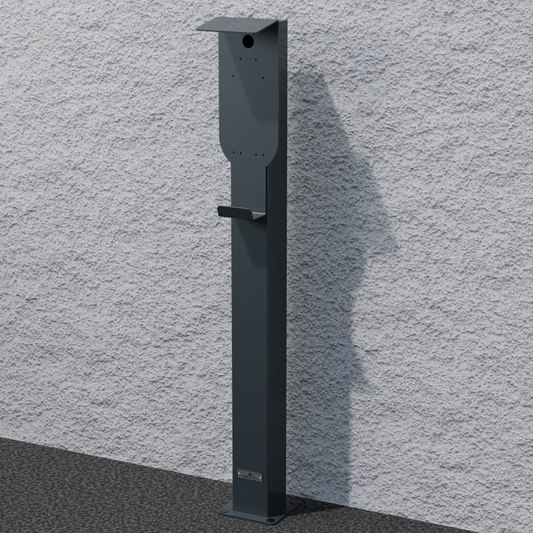 Stazione di ricarica per Mercedes Benz ECE Wallbox con tetto | stare in piedi | Stai in piedi | stele | base