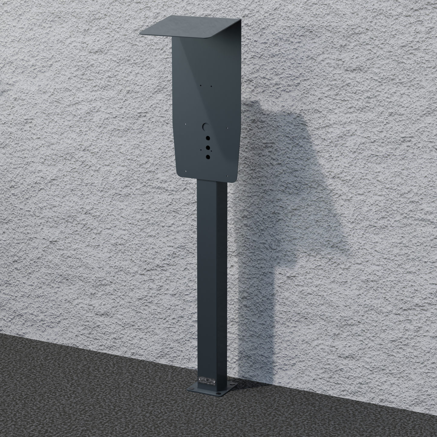 Stazione di ricarica per Mercedes Benz ECE Wallbox con tetto | stare in piedi | Stai in piedi | stele | base