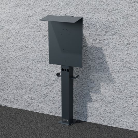 Stazione di ricarica per SMA EV Charger Wallbox con tetto | stare in piedi | Stai in piedi | stele | base