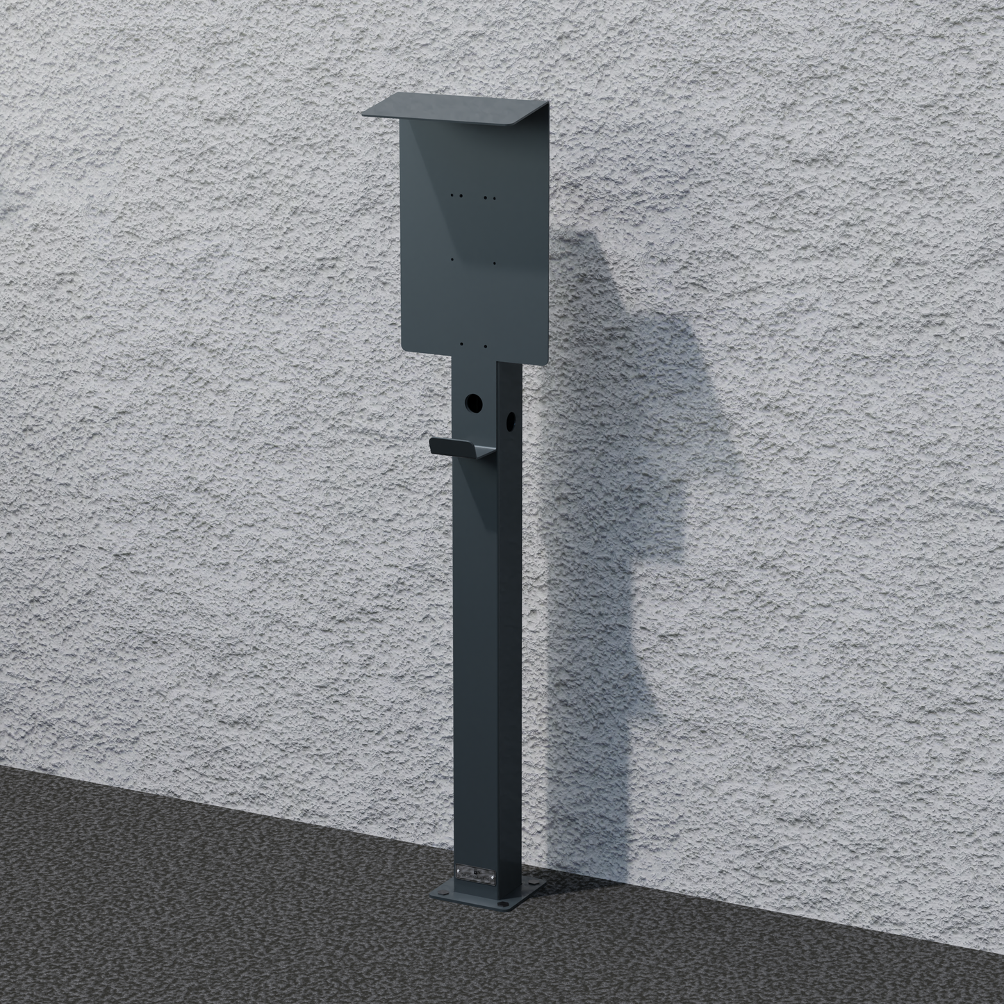 Stazione di ricarica per Mercedes Benz ECE Wallbox con tetto | stare in piedi | Stai in piedi | stele | base