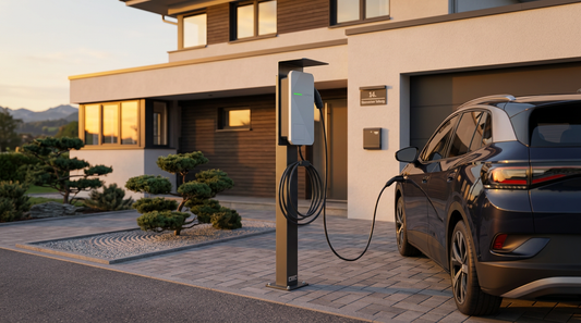 Stazione di ricarica per Easee Wallbox con tetto | stare in piedi | Stai in piedi | stele | base