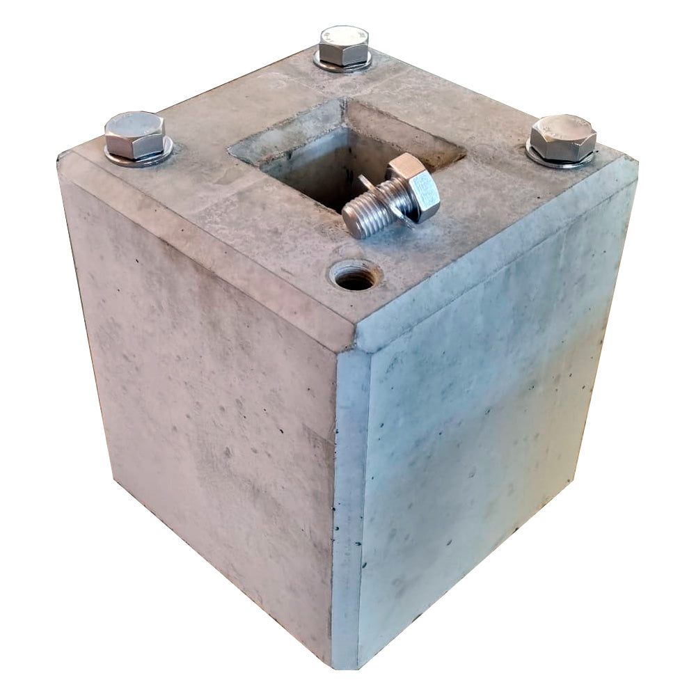 Fondazione in calcestruzzo pronta specificatamente adatta per Original Easee Base 1-Way, 2-Way, 4-Way (90322)