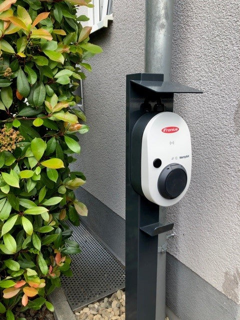 Stazione di ricarica per Mercedes Benz ECE Wallbox con tetto | stare in piedi | Stai in piedi | stele | base