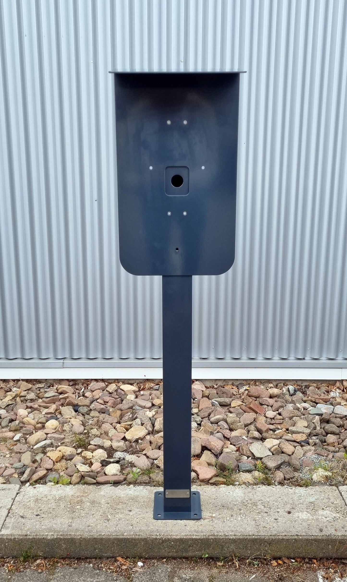 Stazione di ricarica adatta per ABL EM4 Wallbox | con tetto | Stare in piedi | Stare in piedi | stele