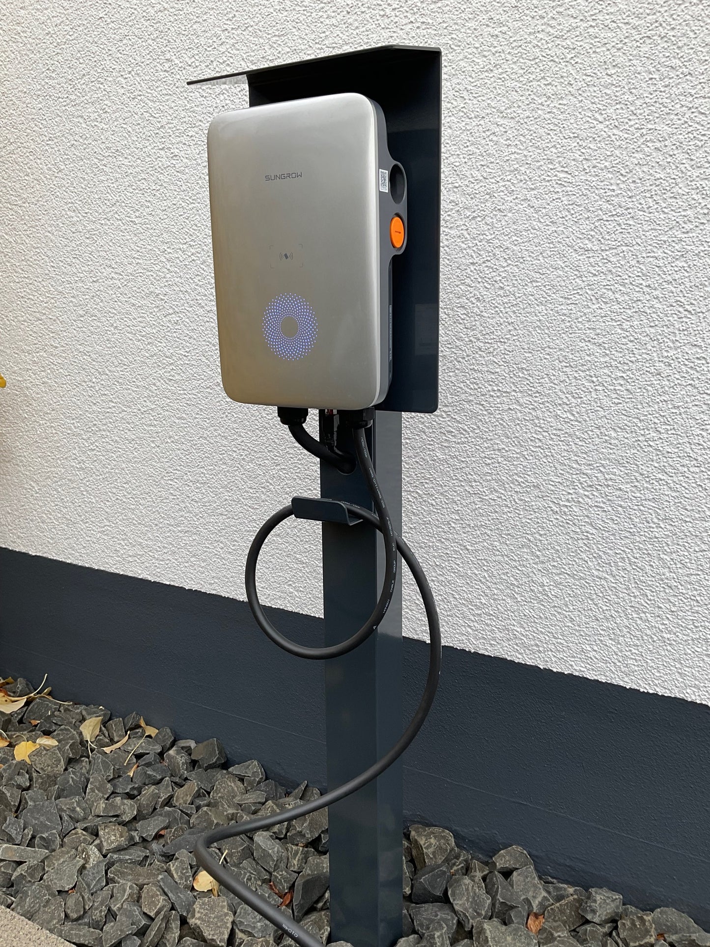 Stazione di ricarica per Mercedes Benz ECE Wallbox con tetto | stare in piedi | Stai in piedi | stele | base