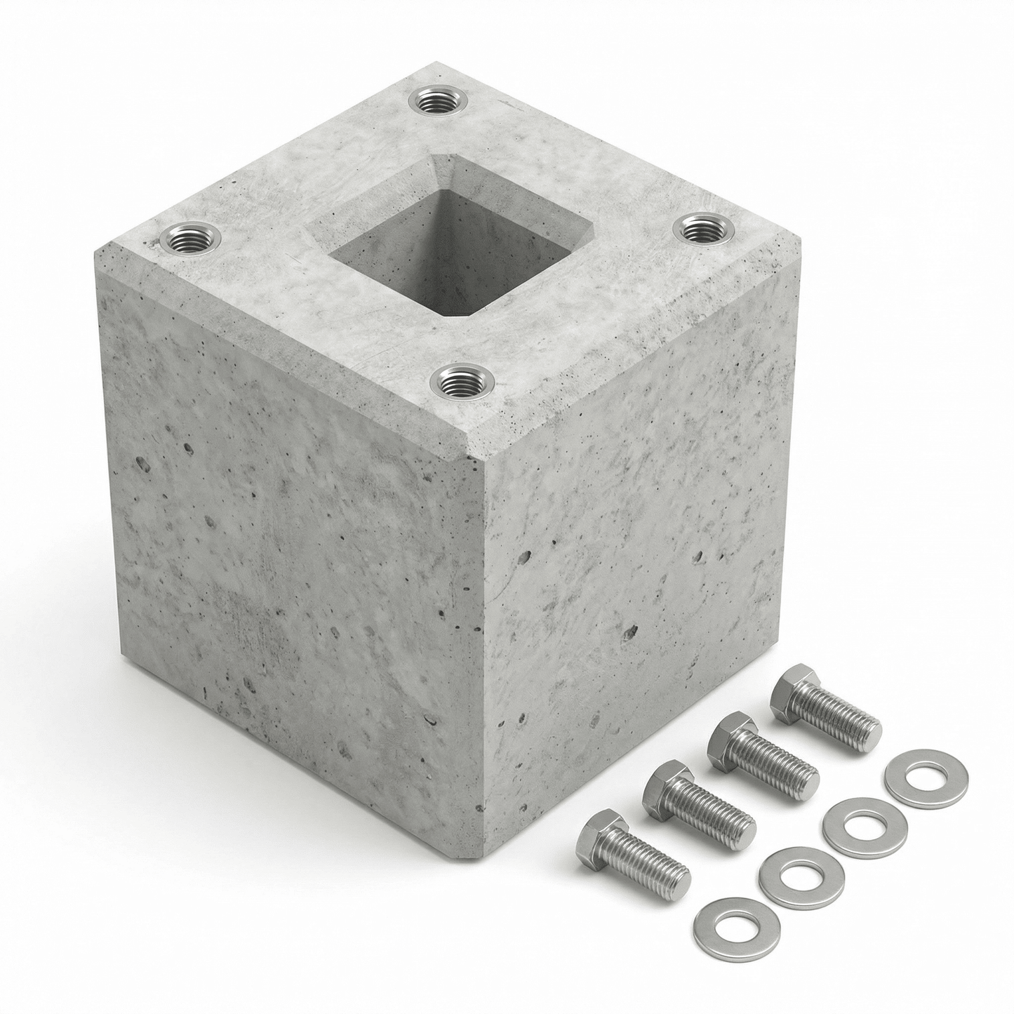 Fondazione in calcestruzzo pronta specificatamente adatta per Original Easee Base 1-Way, 2-Way, 4-Way (90322) 