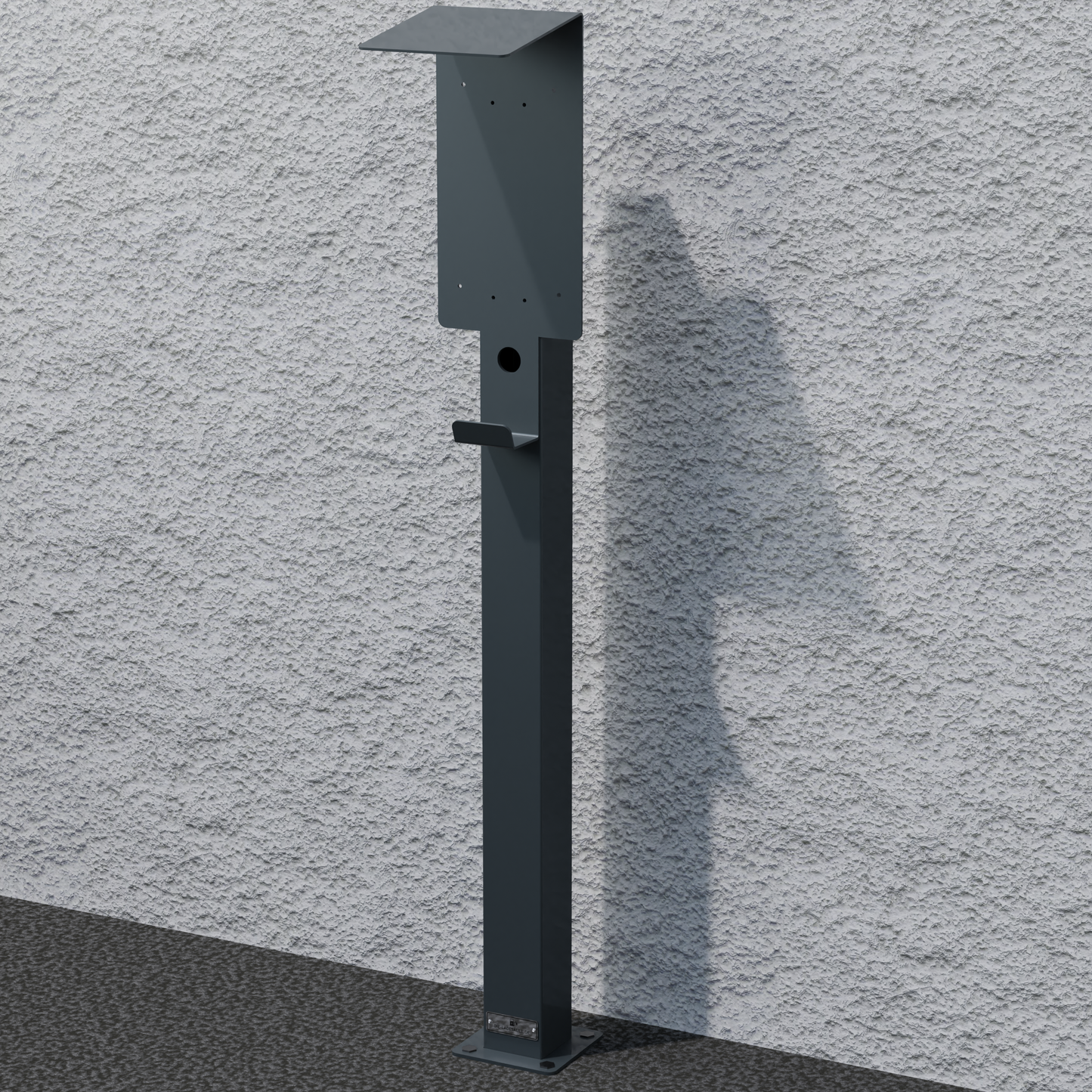 Stazione di ricarica per Easee Wallbox con tetto | stare in piedi | Stai in piedi | stele | base