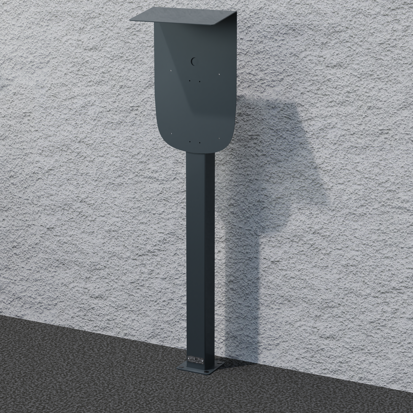 Stazione di ricarica per Wallbox ABL EMH1 con tetto | stare in piedi | Stai in piedi | stele | adatto anche per Senec Wallbox Pro