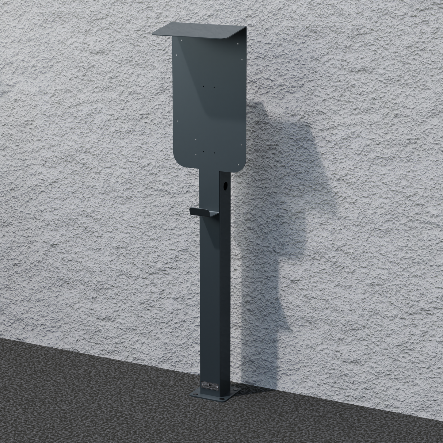 Stazione di ricarica adatta per Sonnen Charger Wallbox con tetto | Stare in piedi | Stare in piedi | Stele | base