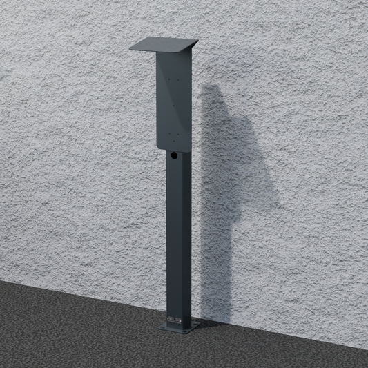 Stazione di ricarica adatta per Tesla Wallbox con tetto | Stare in piedi | Stare in piedi | stele