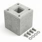 Fondazione in calcestruzzo pronta specificatamente adatta per Original Easee Base 1-Way, 2-Way, 4-Way (90322) 